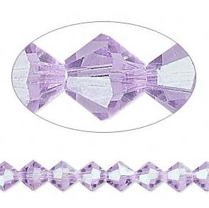 50 יח' Violet קריסטל סברובסקי, 4ממ