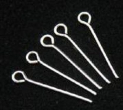 100 יח' ראש עגול 26ממ Sterling Silver 925