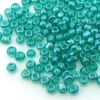 500 יח' חרוזי וונציה ירוק טורקיז , 2ממ