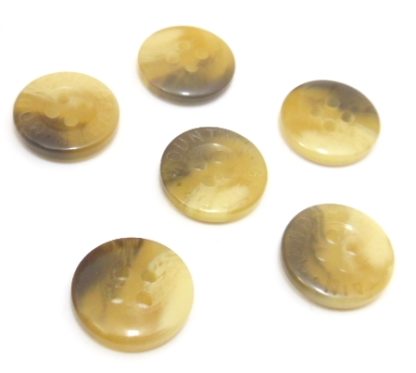 50 כפתורי פלסטיק, קרם אפור, 13ממ (מק"ט 1)