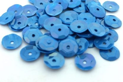 500 יח' פייטים עגולים, כחול, 4ממ