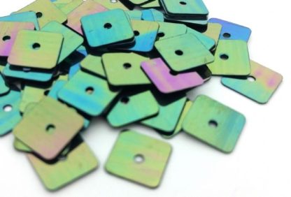 כ-1000 יח' פייטים מרובעים,8X8 ממ, שחור AB