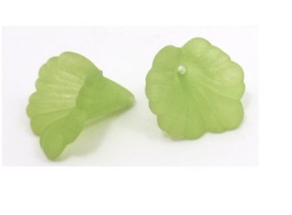 20 פרחים קאלות, 16ממ, ירוקים