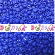 500 חרוזי וונציה, כחולים , 4ממ